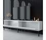 Meuble TV en aggloméré et métal Lord - 209