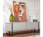 Meuble TV en aggloméré et métal Luxe - HANAH HOME