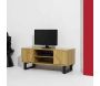 Meuble tv en bois et métal Calypso - THE HOME DECO FACTORY