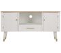Meuble tv en bois 2 portes 1 tiroir Matera 117 x 40 x 60 cm - 279