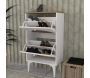 Meuble à chaussures en aggloméré Burio - HANAH HOME