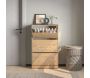 Meuble à chaussures en aggloméré Flat - HANAH HOME