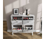 Meuble à chaussures en aggloméré Frannie - HANAH HOME