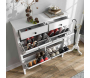 Meuble à chaussures en aggloméré Frannie - HANAH HOME