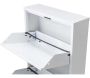 Meuble à chaussures en métal blanc Cabinet - 6