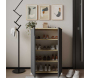 Meuble à chaussures 2 portes en aggloméré Venedik - HANAH HOME