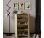 Meuble à chaussures 2 portes en aggloméré Venedik - HANAH HOME