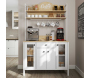 Meuble de cuisine bar à café 120 x 50 x 210 cm Frannie - HANAH HOME