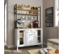Meuble de cuisine bar à café 120 x 50 x 210 cm Frannie - HANAH HOME