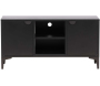 Meuble TV en métal noir Piring - VEN-1169
