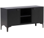 Meuble TV en métal noir Piring