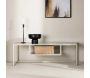 Meuble TV minimaliste en acier Riverside - VENTURE HOME