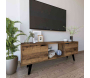 Meuble TV 2 portes en aggloméré Siena - HANAH HOME