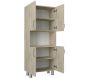 Meuble de rangement 4 portes William - 139