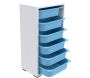 Meuble de rangement 6 tiroirs Bronz - 99,90