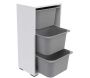 Meuble de rangement 3 tiroirs Bronz - 99,90