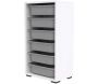 Meuble de rangement 6 tiroirs Bronz