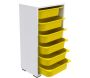 Meuble de rangement 6 tiroirs Bronz - 99,90
