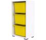Meuble de rangement 3 tiroirs Bronz