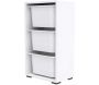 Meuble de rangement 3 tiroirs Bronz
