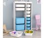 Meuble de rangement 14 tiroirs Montana - HANAH HOME