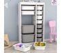 Meuble de rangement 14 tiroirs Montana - HANAH HOME