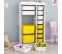 Meuble de rangement 14 tiroirs Montana - HANAH HOME