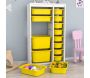 Meuble de rangement 14 tiroirs Montana - HANAH HOME