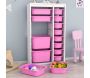 Meuble de rangement 14 tiroirs Montana - HANAH HOME