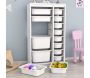 Meuble de rangement 14 tiroirs Montana - HANAH HOME