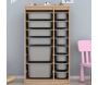 Meuble de rangement 14 tiroirs Montana - HANAH HOME