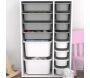 Meuble de rangement 14 tiroirs Rine - HANAH HOME