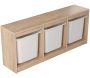Meuble de rangement 3 tiroirs Tidy