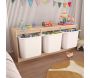 Meuble de rangement 3 tiroirs Tidy - HANAH HOME