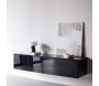 Meuble TV suspendu en MDF Fristad 160 x 45 x 35 cm - 8