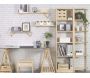 Mini rangement bloc en pin brut avec tiroirs - 28,71