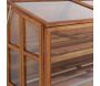 Mini serre de jardin en bois dur - ESS-0827