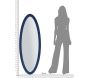 Miroir en MDF Oslo 55 x 2 x 150 cm - MAU-0562