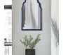 Miroir en MDF bleu Tangier - MAURO FERRETTI