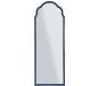 Miroir en MDF bleu Tangier
