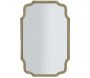 Miroir en MDF doré Istanbul
