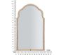 Miroir en MDF rose Tangier - MAU-0556