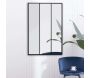 Miroir atelier en métal et verre XL - 6