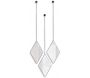 Miroir design suspendu Dima (Lot de 3) - 58,90