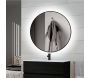 Miroir avec éclairage décoratif à led Zeus - EMUCA