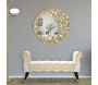 Miroir en métal Butterfly wind 81.5 x 3.5 cm - MAURO FERRETTI