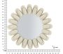 Miroir en métal Dune double 85 x 6 cm - MAU-0640