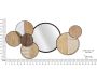 Miroir en métal Woody 123.2 x 4.4 x 63.5 cm - MAU-0145