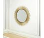 Miroir en métal doré Soleil 90 cm - CMP-5246