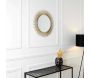Miroir en métal doré Soleil 90 cm - THE HOME DECO FACTORY